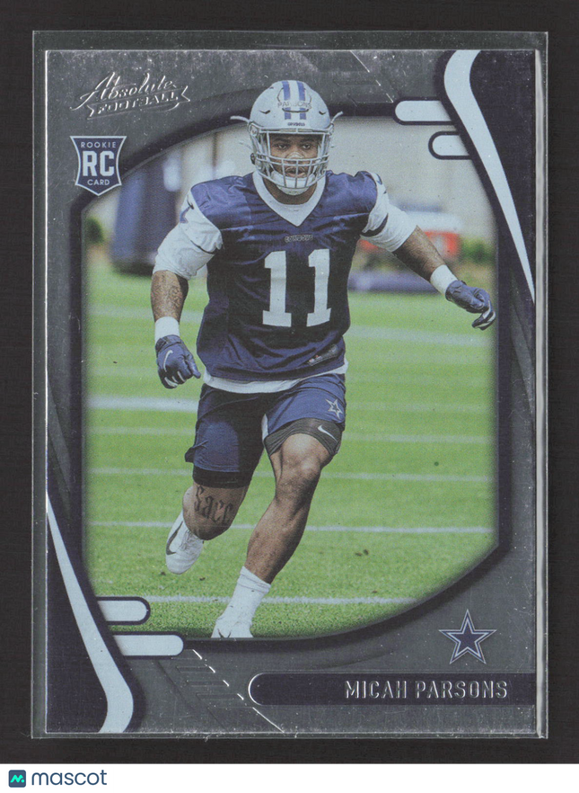 2021 Panini Absolute Football Micah Parsons #158 RC