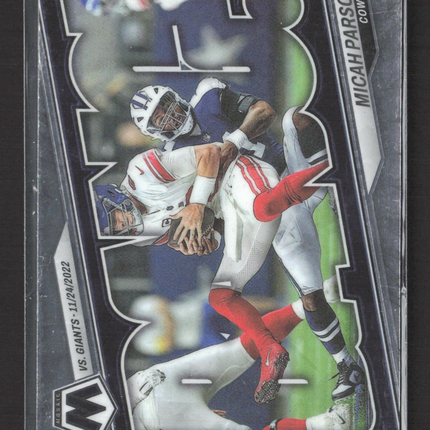 2023 Panini Mosaic Bang! Micah Parsons #B-MP