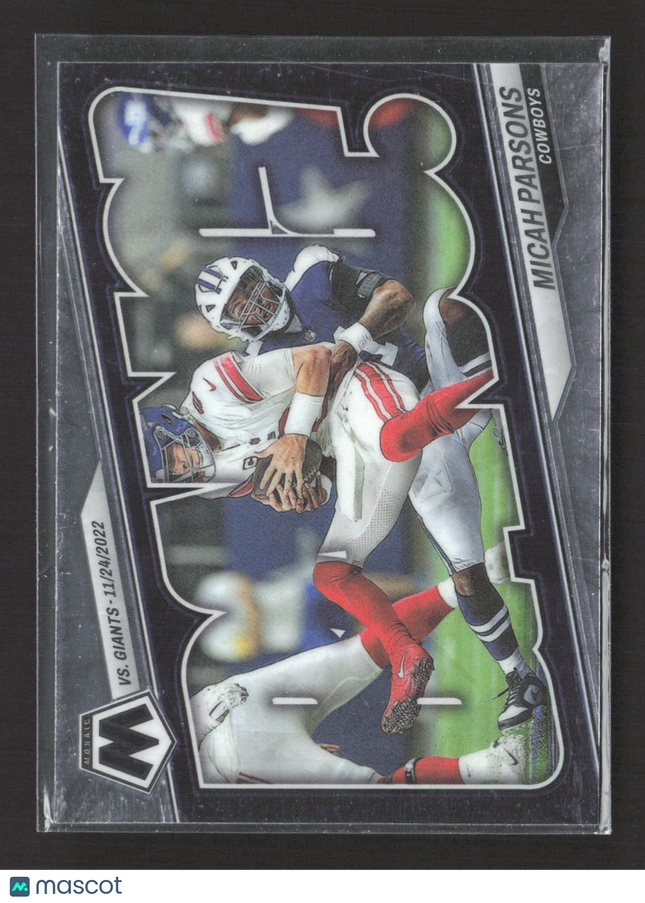 2023 Panini Mosaic Bang! Micah Parsons #B-MP