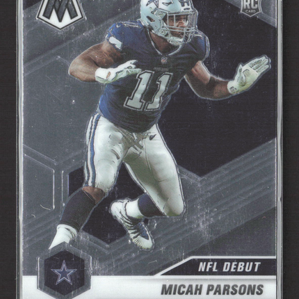 2021 Panini Mosaic Micah Parsons #257 RC