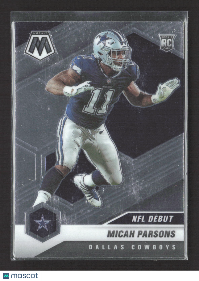 2021 Panini Mosaic Micah Parsons #257 RC