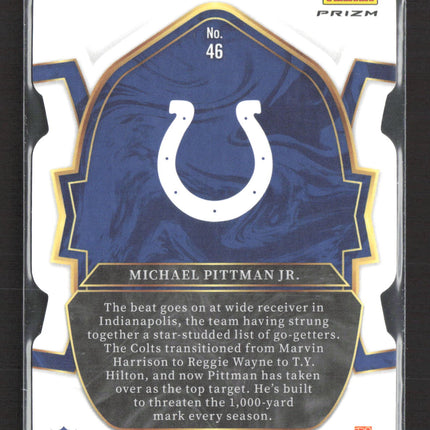 2023 Panini Select Prizm Michael Pittman Jr. #46 Concourse
