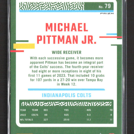 2023 Panini Donruss Optic Michael Pittman Jr. #79