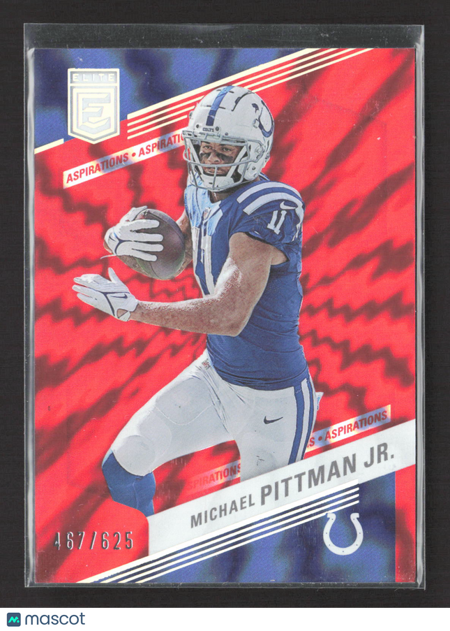 2023 Panini Donruss Elite Aspirations Michael Pittman Jr. #75 467/625