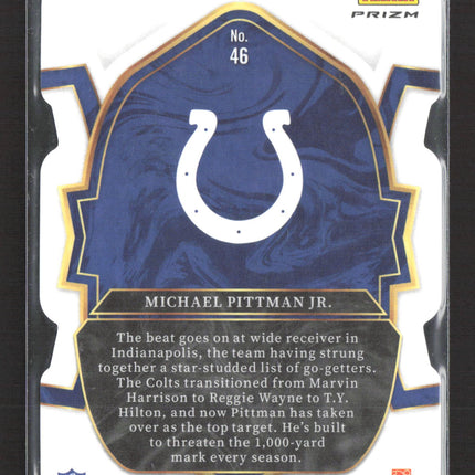 2023 Panini Select Prizm Michael Pittman Jr. #46 Concourse