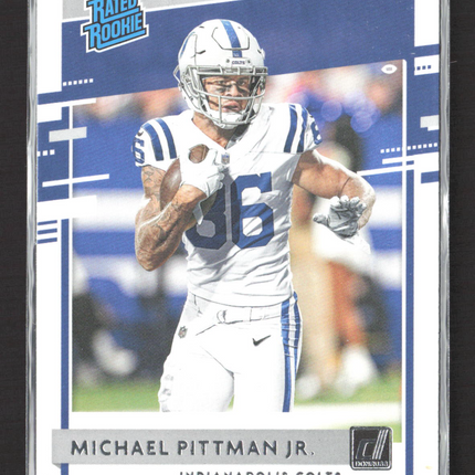 2020 Panini Donruss Michael Pittman Jr. #322
