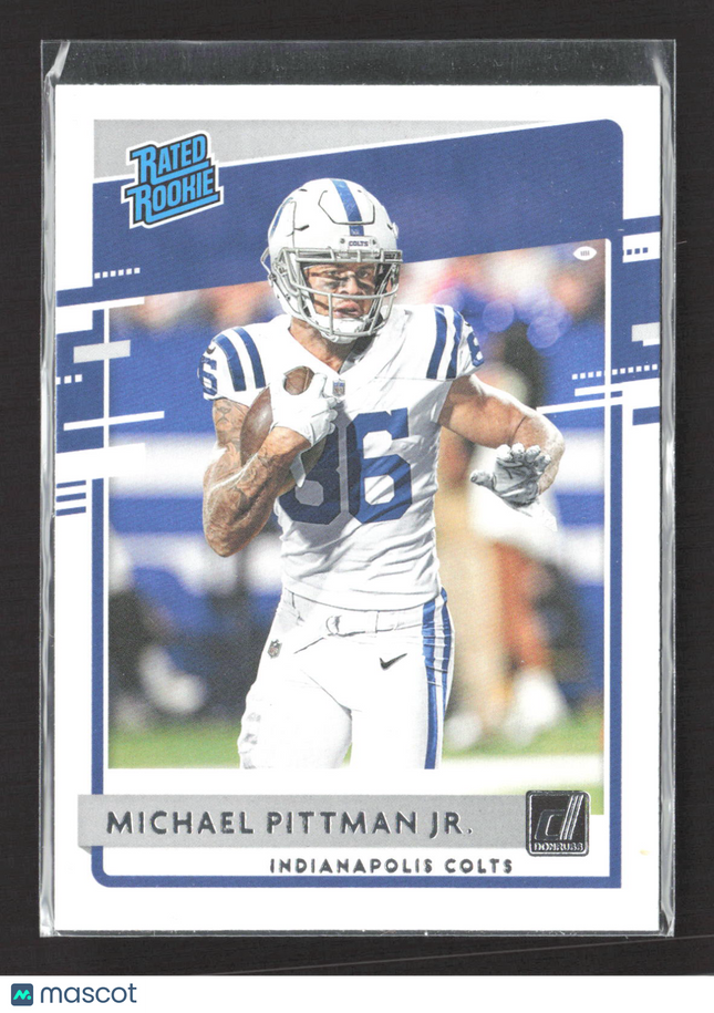 2020 Panini Donruss Michael Pittman Jr. #322