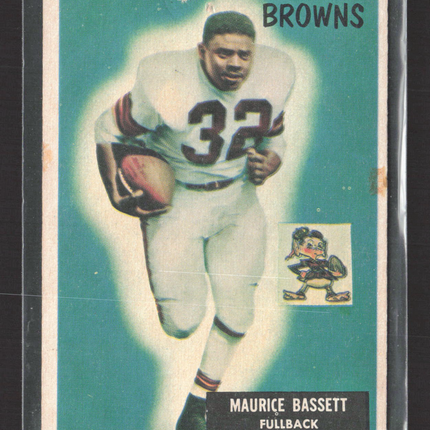 1955 Bowman Maurice Bassett #156