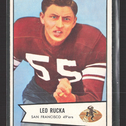 1954 Bowman Leo Rucka #18