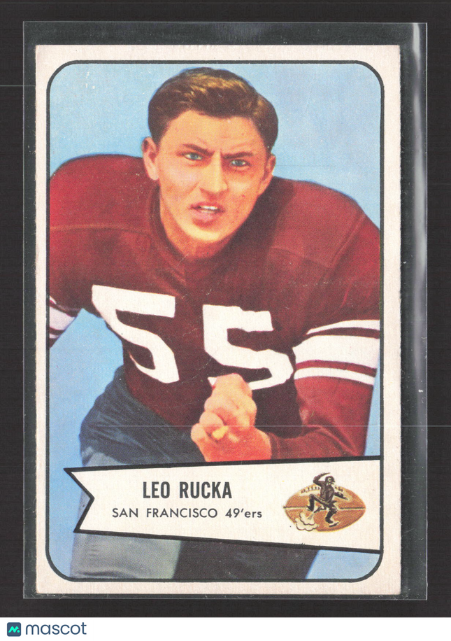 1954 Bowman Leo Rucka #18