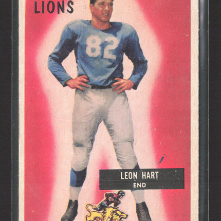 1955 Bowman Leon Hart #19