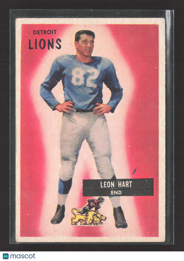 1955 Bowman Leon Hart #19
