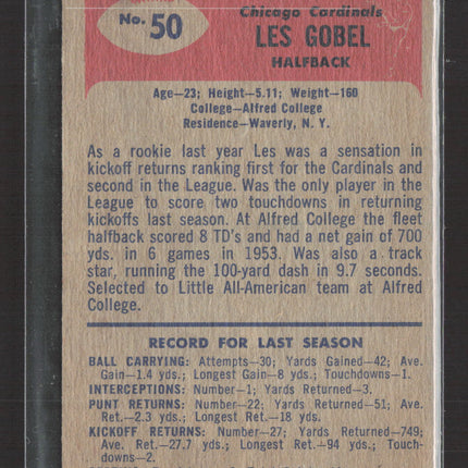 1955 Bowman Les Gobel #50