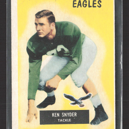 1955 Bowman Ken Snyder Kenneth D. Snyder #63