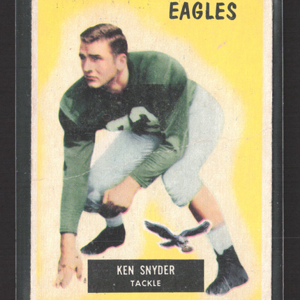 1955 Bowman Ken Snyder #63