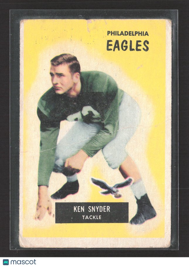 1955 Bowman Ken Snyder #63