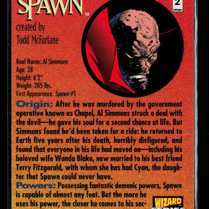 1993 Wizard Series III Spawn Chromium #2