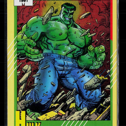 1991 Impel Marvel Super Heroes Hulk #53
