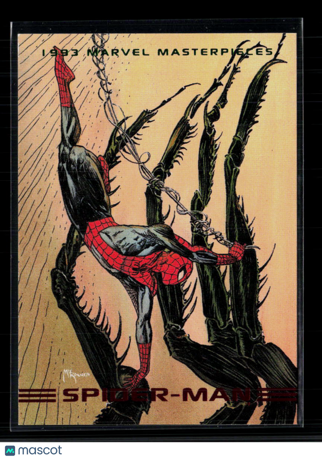 1993 Marvel Masterpieces Spiderman #5