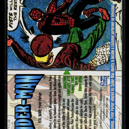 1993 Marvel Masterpieces Spiderman #5