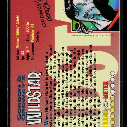 1993 Wizard Wildstar Al Gordon Jerry Ordway #10