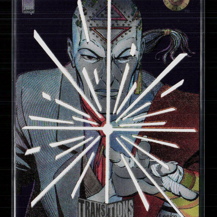 1993 Upper Deck Deathmate Transitions Hologram master darque #T7