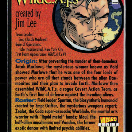 1993 Wizard Series III WildC.A.T.s Jim Lee #3