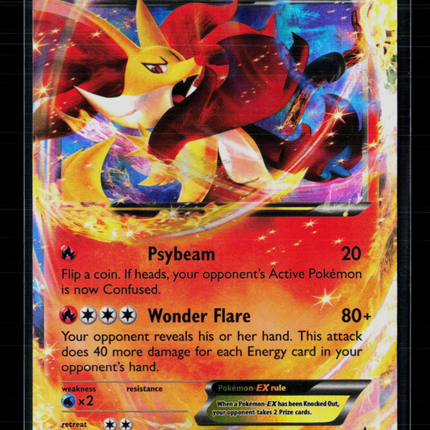 Pokemon 2014 XY Delphox EX #XY19