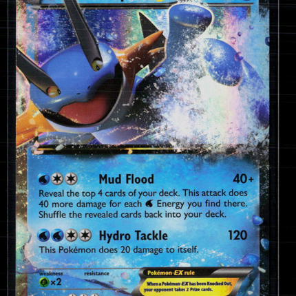 Pokemon XY Swampert EX FA #XY55