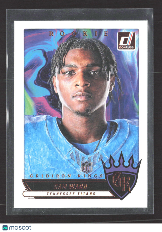 2025 Panini Donruss Gridiron Kings Cam Ward #RGK-CWD