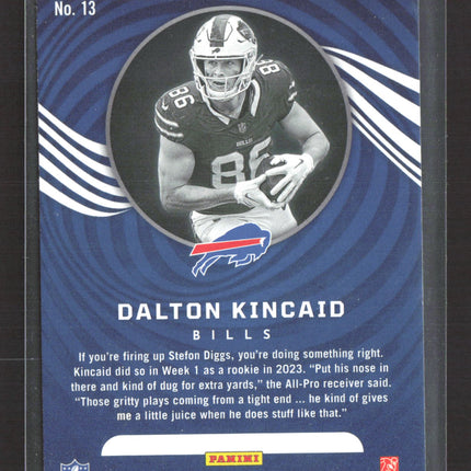 2024 Panini Illusions Dalton Kincaid #13 RC