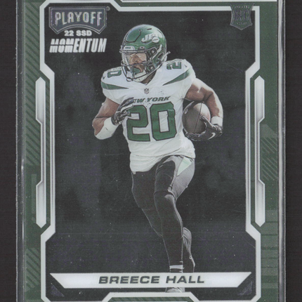 2023 Panini Chronicles Playoff Momentum Breece Hall #PMR-13