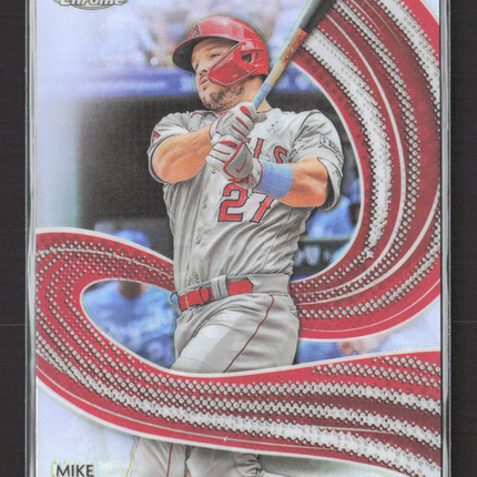2024 Topps Chrome Strokes Mike Trout #S-1
