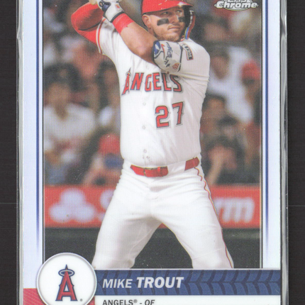 2026 Topps Chrome Mike Trout #1 Refractor