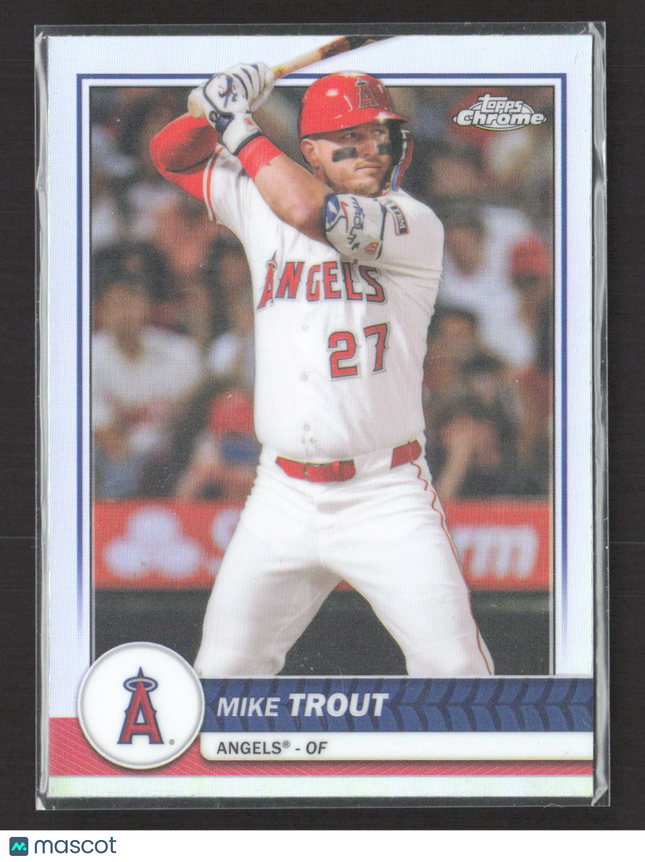 2026 Topps Chrome Mike Trout #1 Refractor