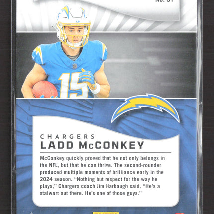 2024 Panini Illusions Ladd McConkey #51 RC