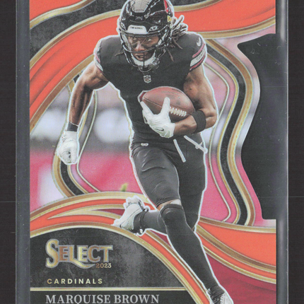 2024 Panini Select Prizm Marquise Brown #237 Orange Die-Cut 276/399