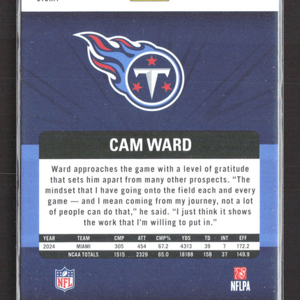 2025 Panini Revolution Cam Ward #205 Storm RC