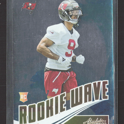 2025 Panini Absolute Football Rookie Wave Emeka Egbuka #RW-EEA RC