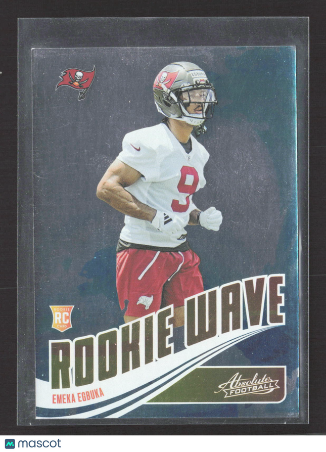 2025 Panini Absolute Football Rookie Wave Emeka Egbuka #RW-EEA RC