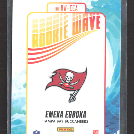 2025 Panini Absolute Football Rookie Wave Emeka Egbuka #RW-EEA RC
