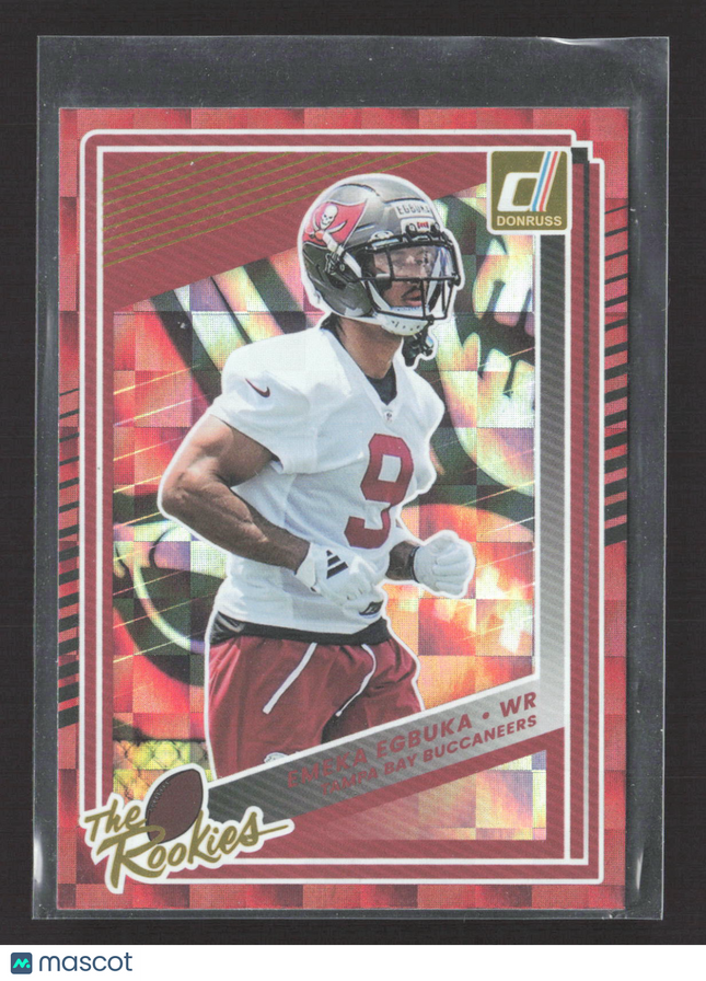 2025 Panini Donruss Football The Rookies Emeka Egbuka #31