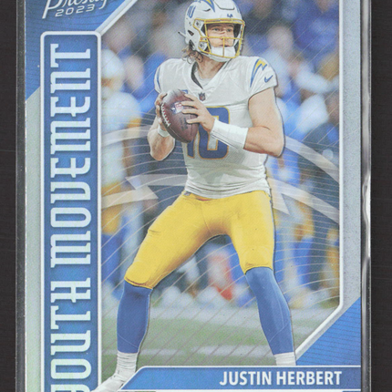 2023 Panini Prestige Youth Movement Justin Herbert #YM-4