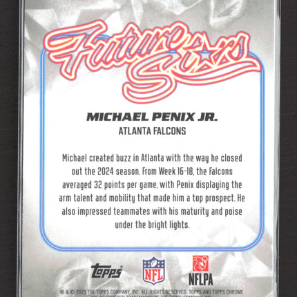 2025 Topps Chrome Future Stars Michael Penix Jr. #FS-19