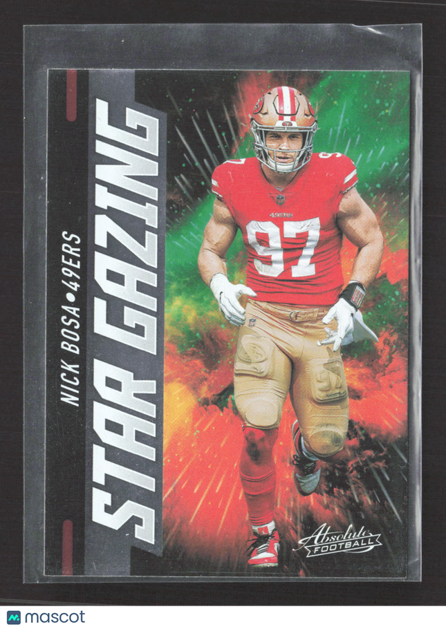 2021 Panini Absolute Star Gazing Nick Bosa #SG16