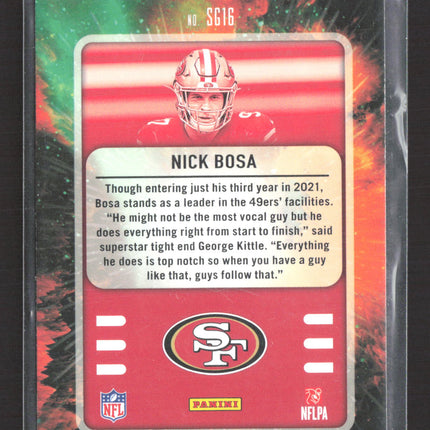 2021 Panini Absolute Star Gazing Nick Bosa #SG16