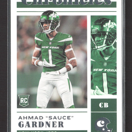2023 Panini Chronicles Ahmad "Sauce" Gardner #38 RC