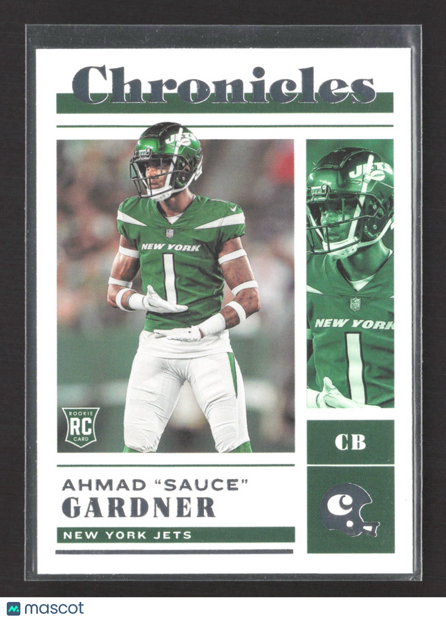 2023 Panini Chronicles Ahmad "Sauce" Gardner #38 RC