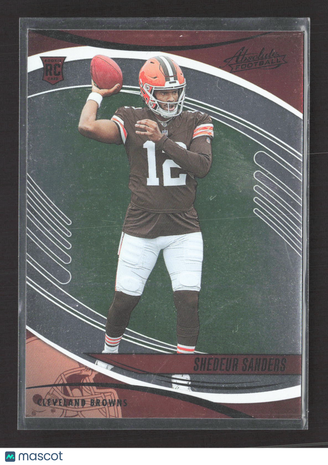 2025 Panini Absolute Football Shedeur Sanders #177 RC