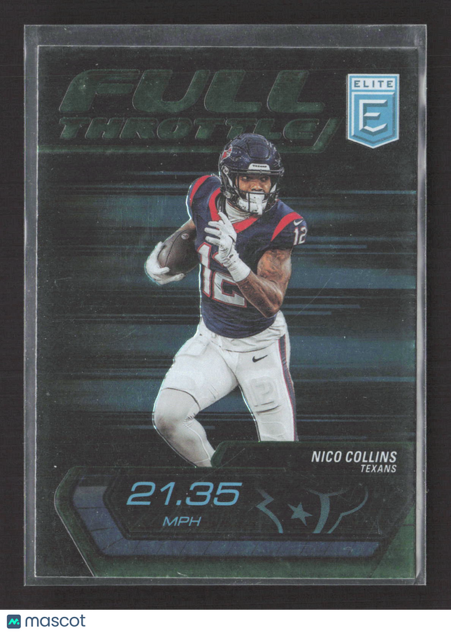 2024 Panini Donruss Elite Full Throttle Nico Collins #25